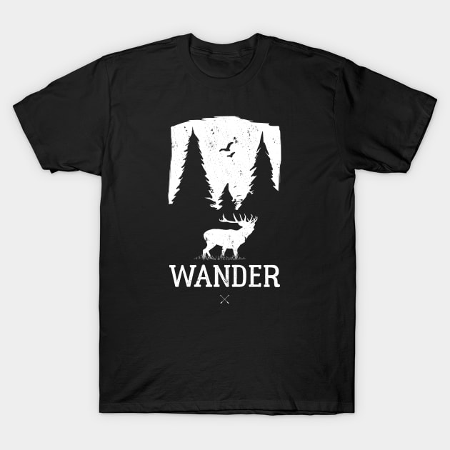 Wander T-Shirt by Wintrly